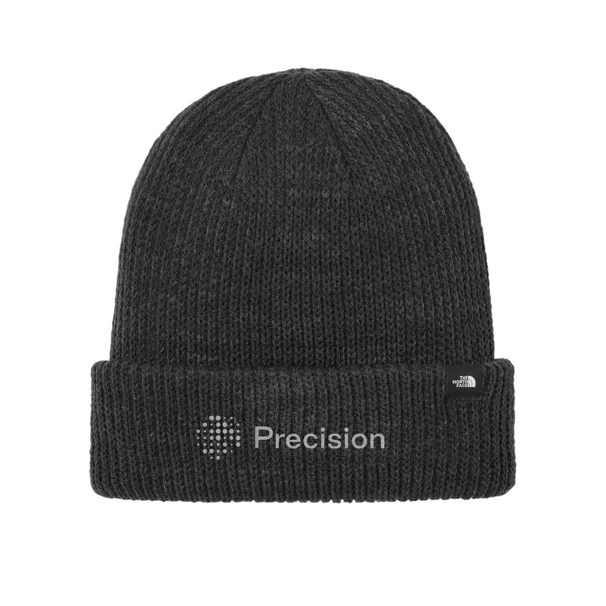 The North Face Truckstop Beanie - Embroidered — TNF Black Heather
