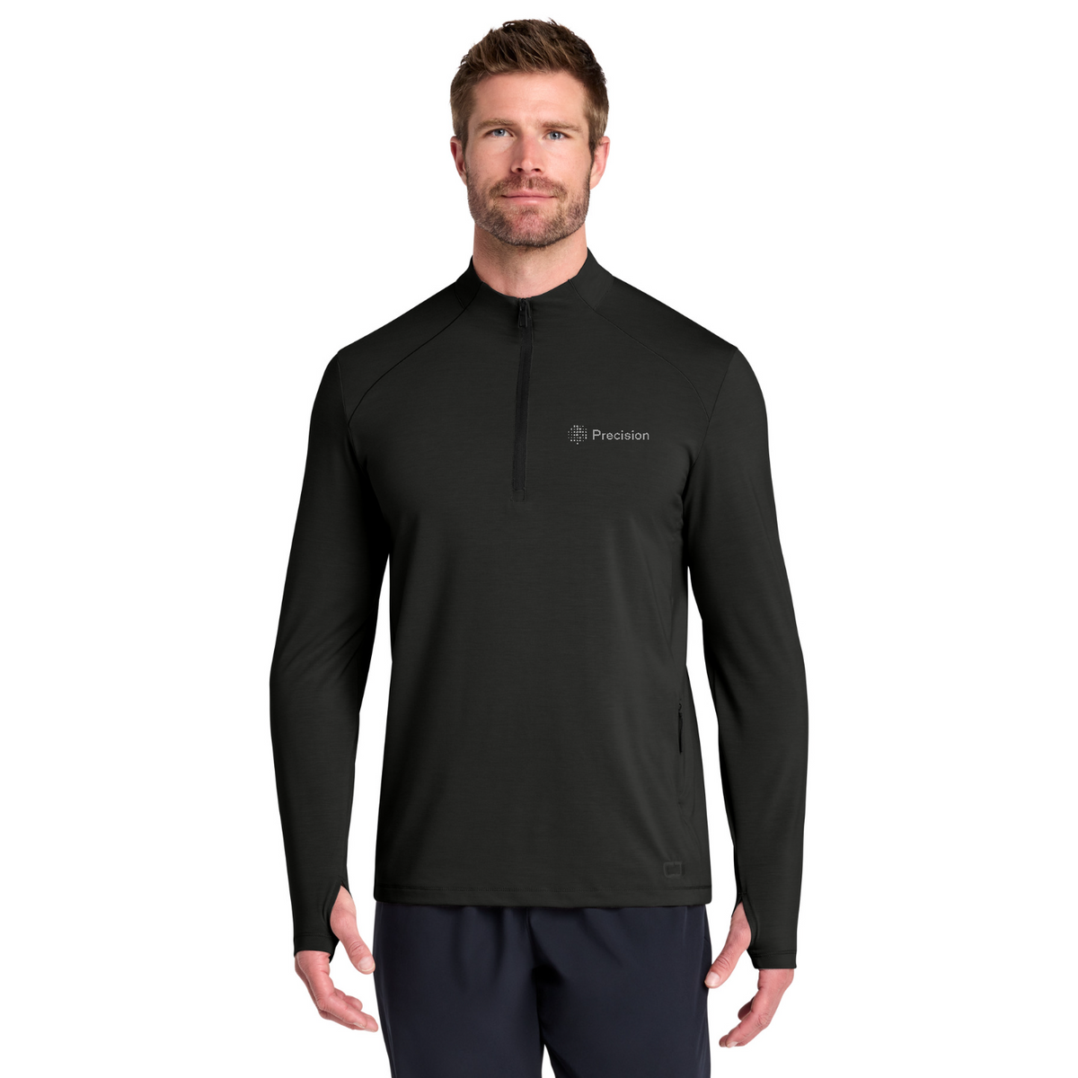 OGIO Motion 1/4-Zip - Embroidered — model