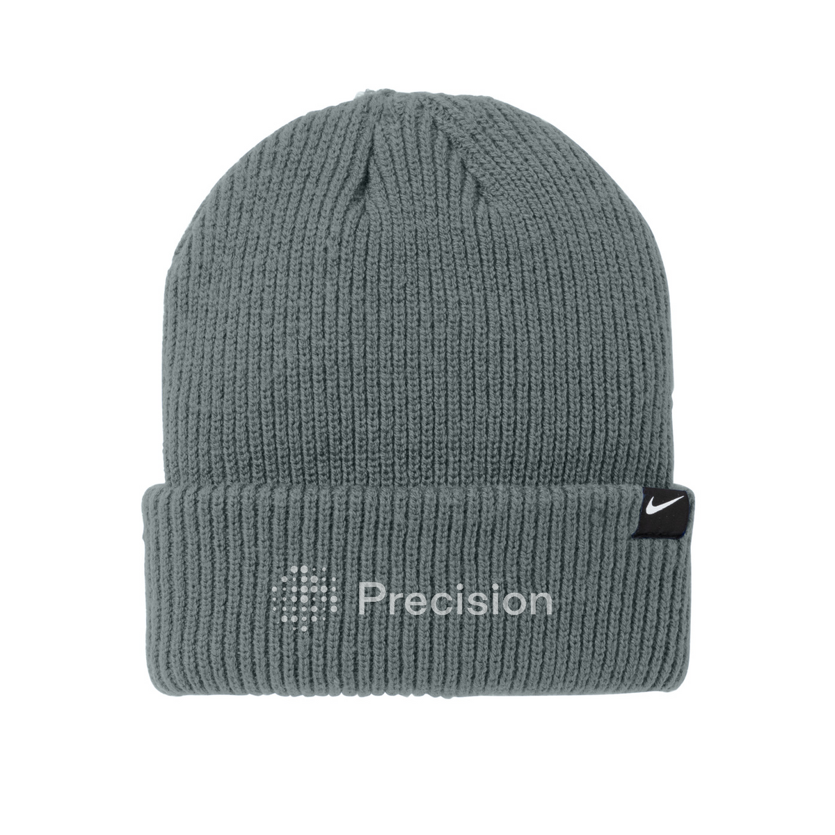 Nike Terra Beanie - Embroidered — Dark Grey