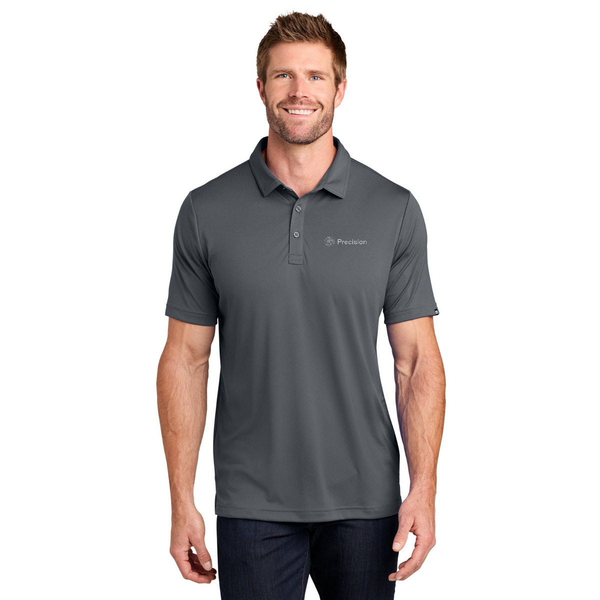 TravisMathew Coto Performance Polo - Embroidered — model