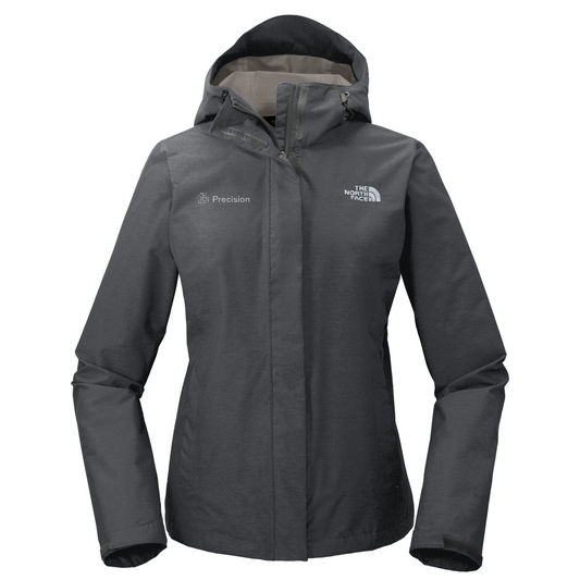 The North Face  Women's DryVent Rain Jacket - Embroidered — TNF Dark Grey Heather
