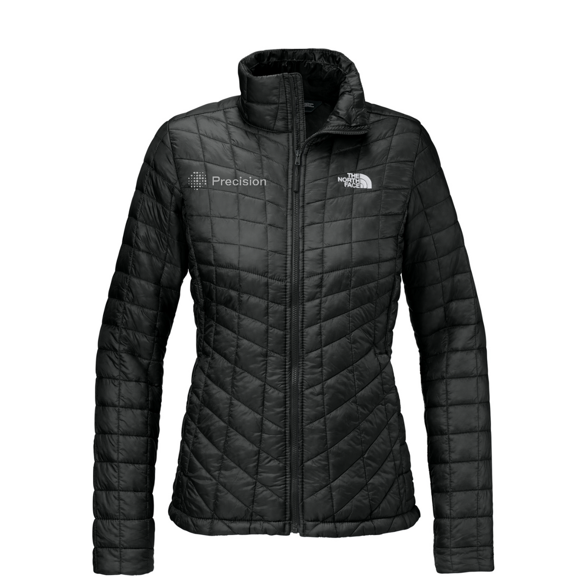 The North Face  Women's ThermoBall  Trekker Jacket - Embroidered — TNF Matte Black