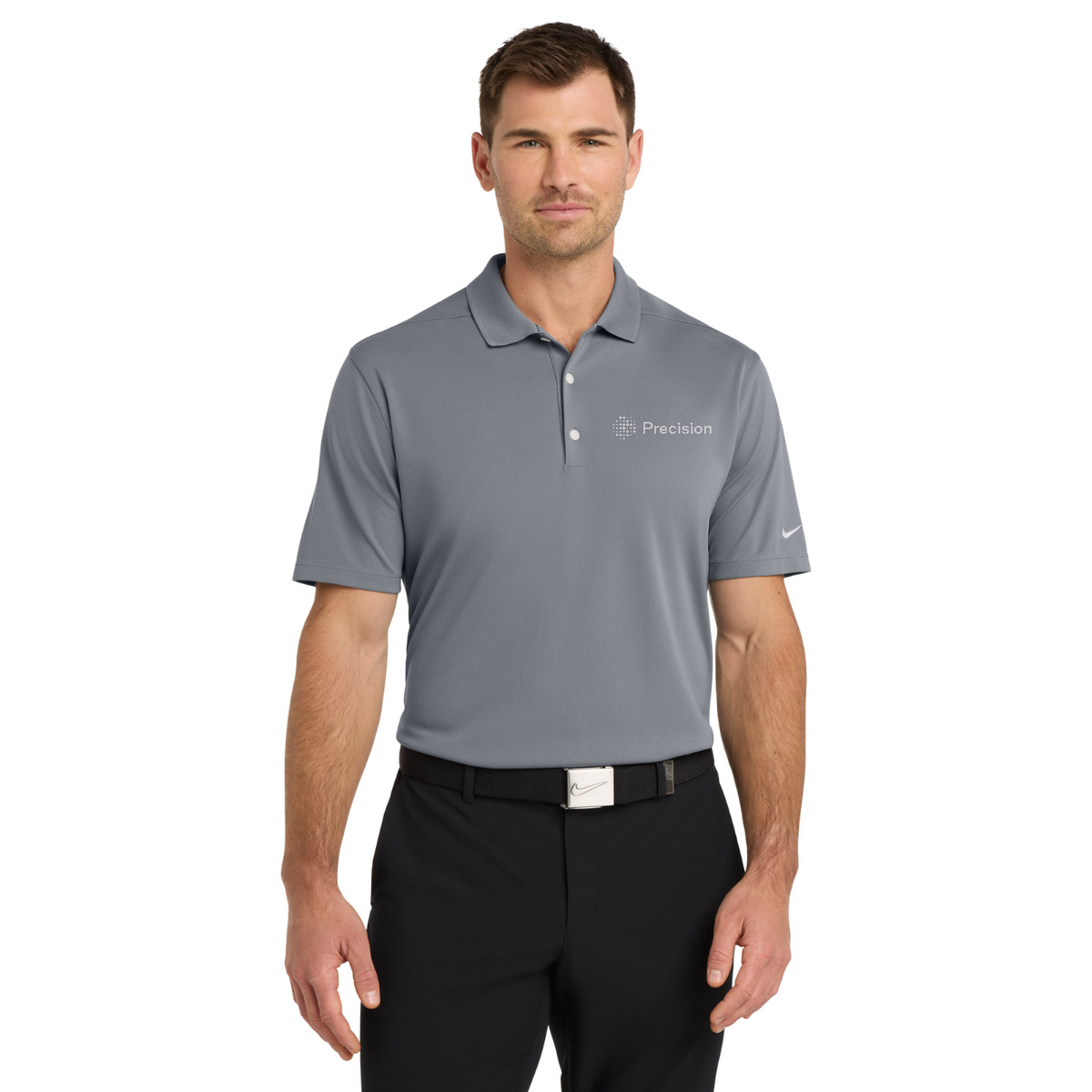 Nike Dri-FIT Micro Pique 2.0 Polo - Embroidered — model