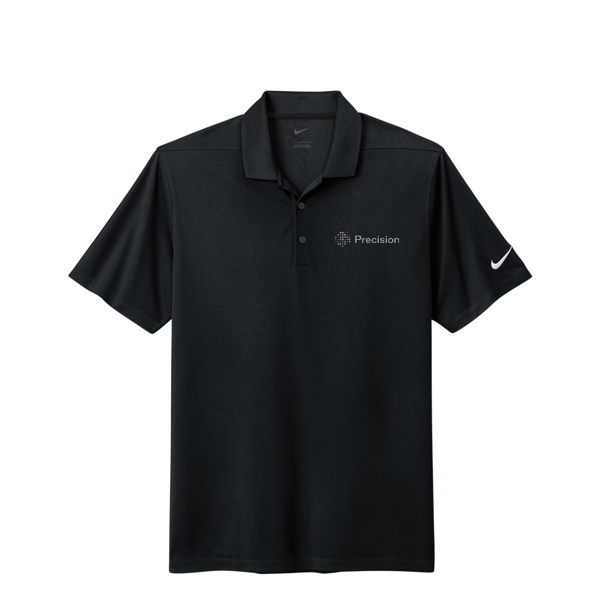 Nike Dri-FIT Micro Pique 2.0 Polo - Embroidered — Black