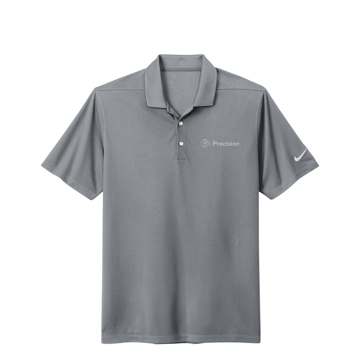 Nike Dri-FIT Micro Pique 2.0 Polo - Embroidered — Cool Grey