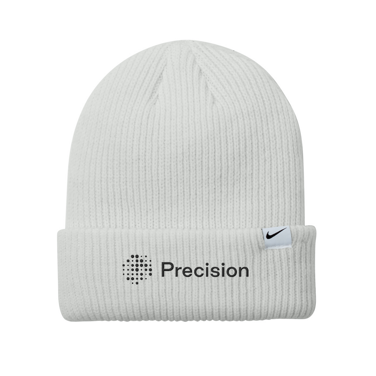 Nike Terra Beanie - Embroidered — Summit White