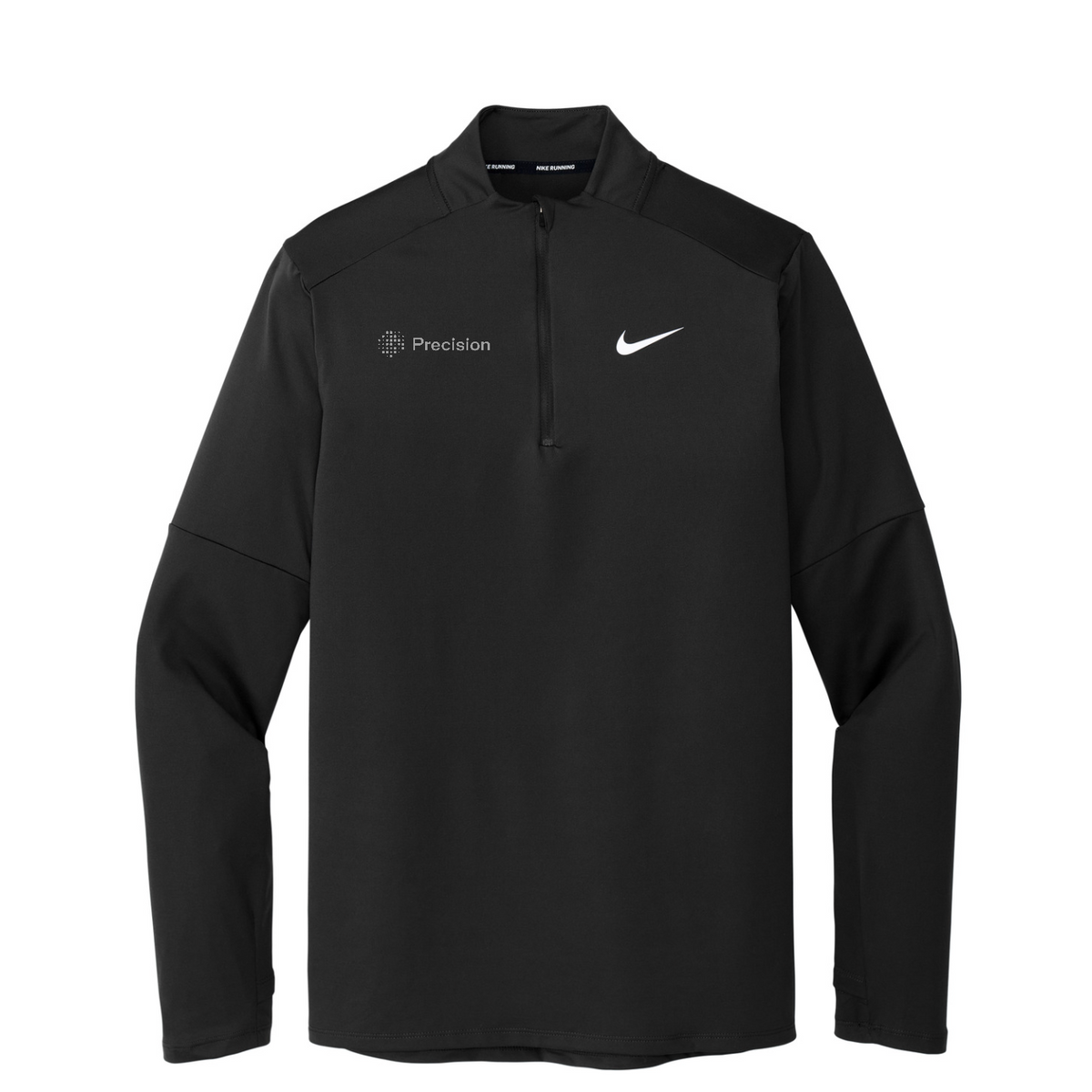 Nike Dri-FIT Element 1/2-Zip Top - Embroidered — Black