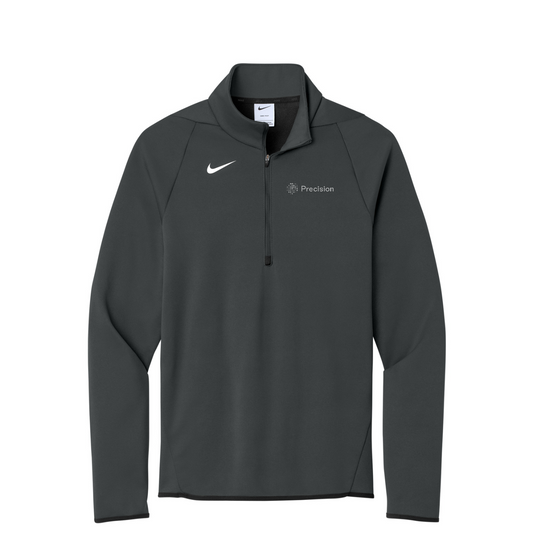 Nike Therma-FIT 1/4-Zip Fleece - Embroidered — Team Anthracite