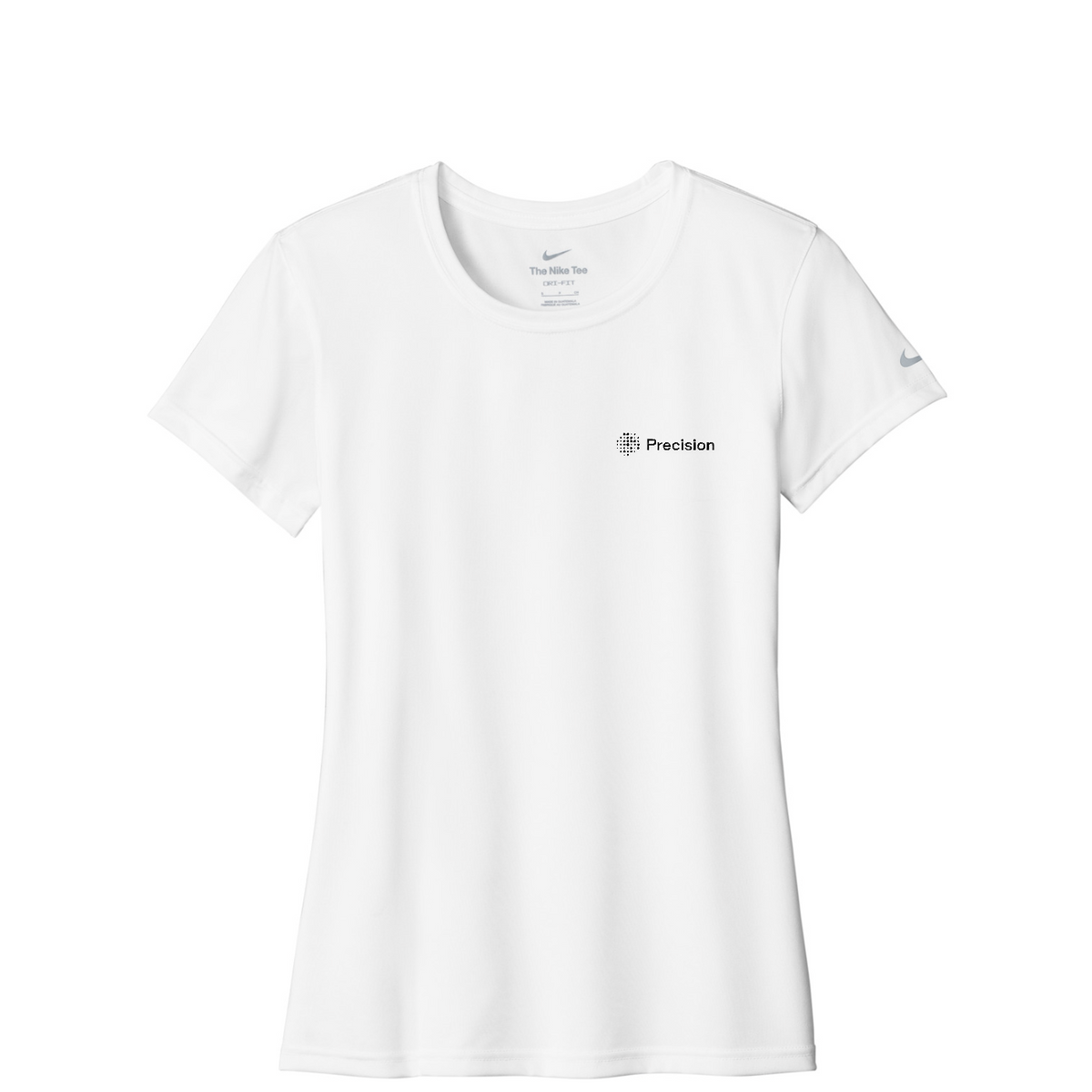 Nike Women's Swoosh Sleeve rLegend Tee — White