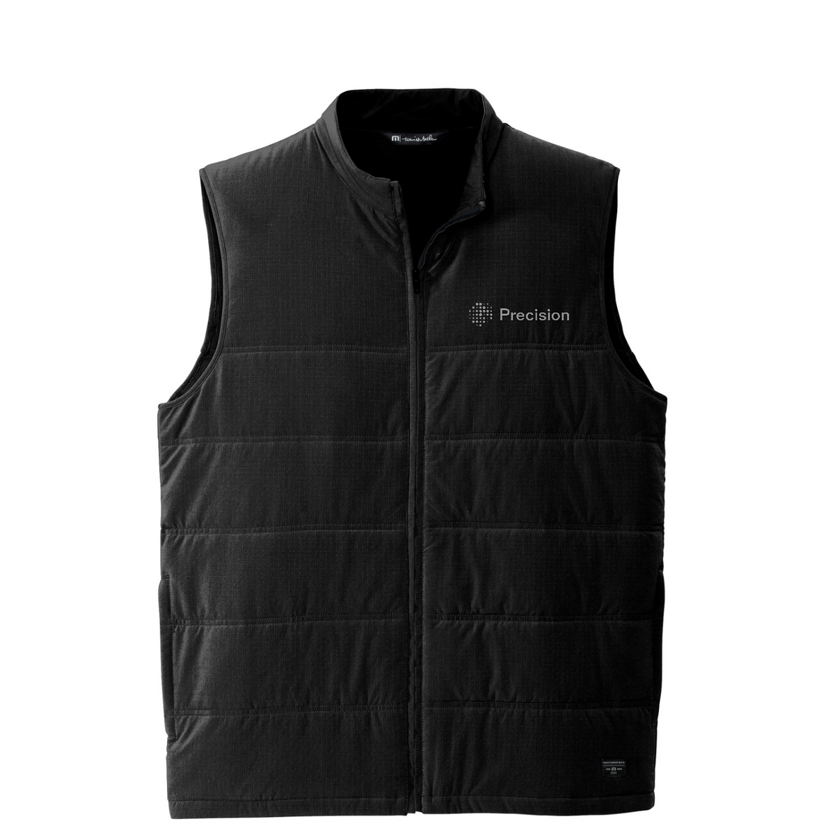 TravisMathew Cold Bay Vest - Embroidered — Black