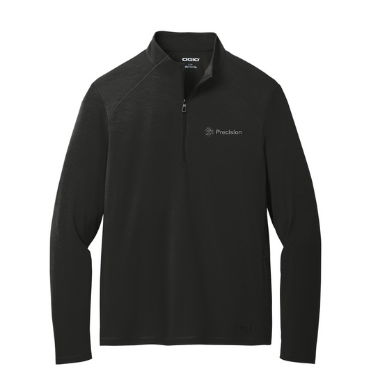 OGIO Motion 1/4-Zip - Embroidered — Blacktop