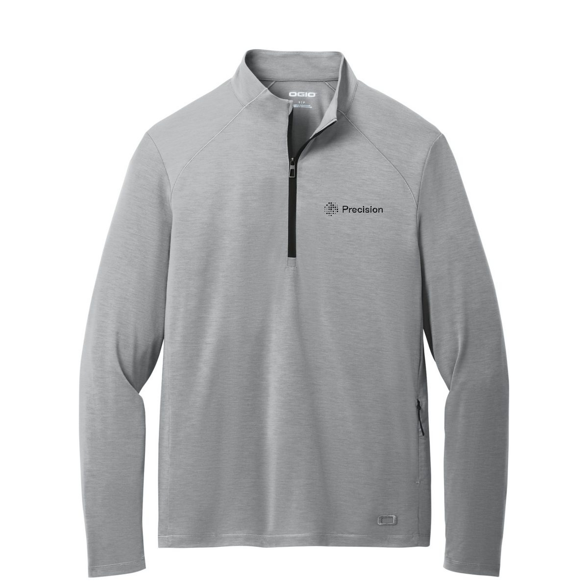 OGIO Motion 1/4-Zip - Embroidered — Greystone