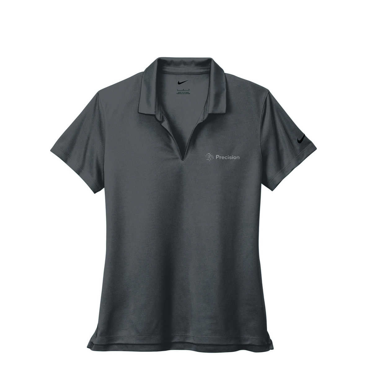 Nike Women's Dri-FIT Micro Pique 2.0 Polo - Embroidered — Anthracite