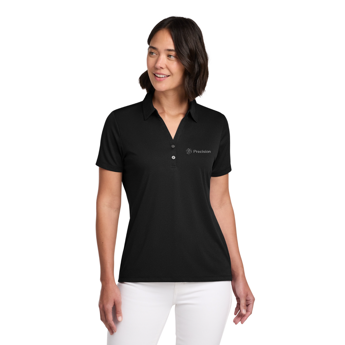 TravisMathew Women's Coto Performance Polo - Embroidered — model