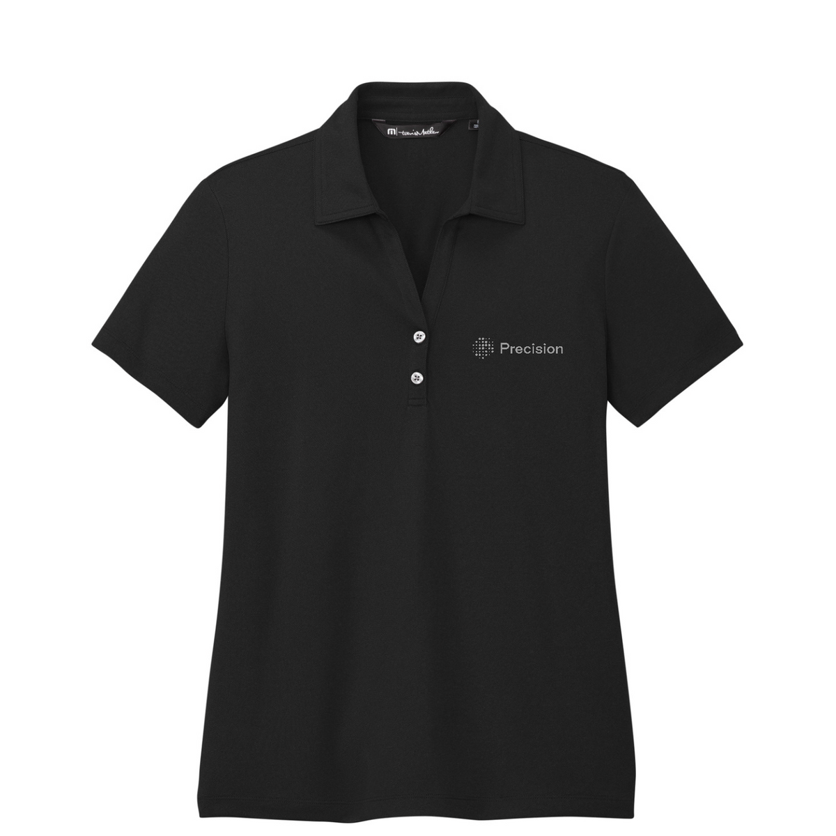 TravisMathew Women's Coto Performance Polo - Embroidered — Black
