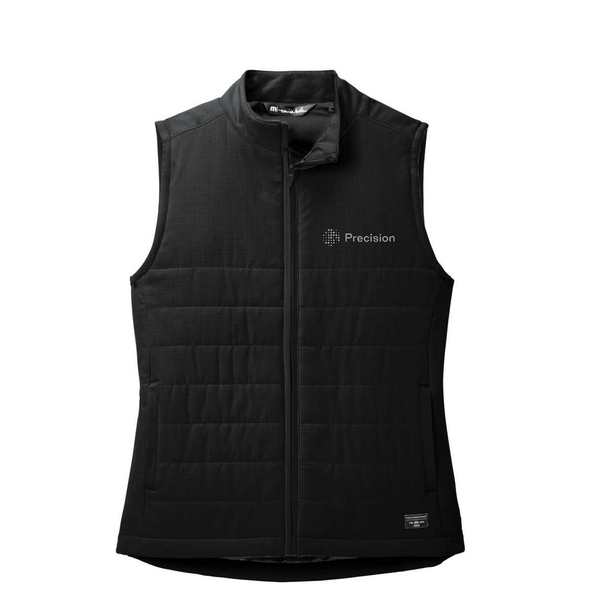 TravisMathew Women's Cold Bay Vest - Embroidered — Black