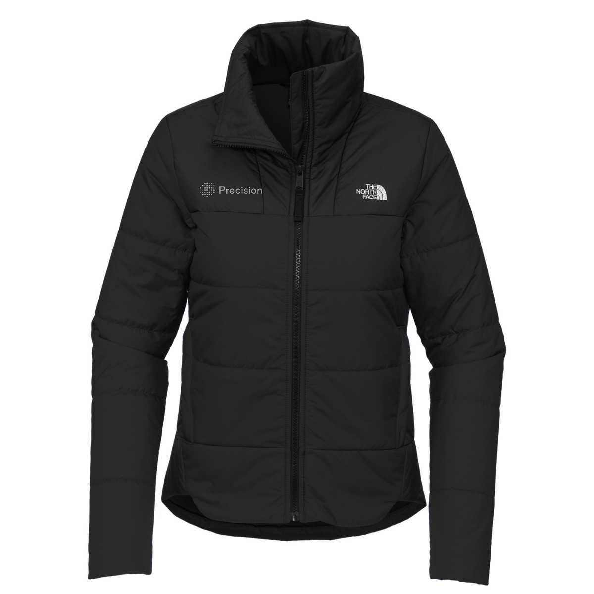 The North Face Women's Chest Logo Everyday Insulated Jacket - Embroidered — TNF Black