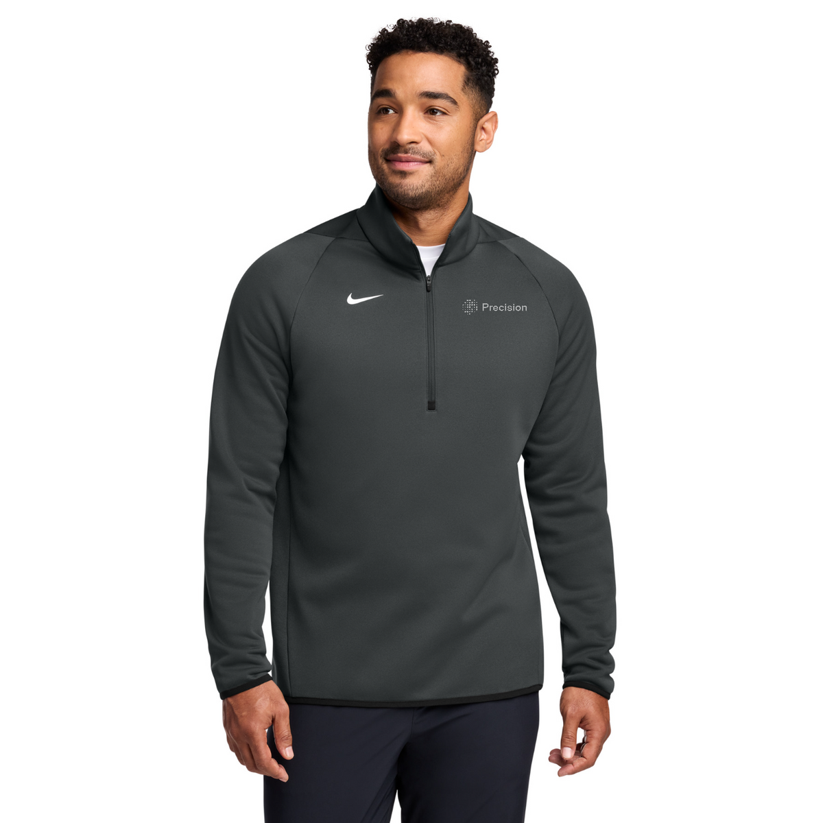Nike Therma-FIT 1/4-Zip Fleece - Embroidered — model