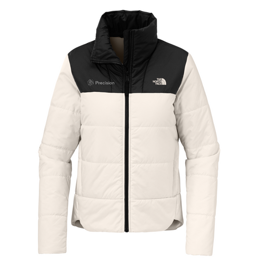 The North Face Women's Chest Logo Everyday Insulated Jacket - Embroidered — Vintage White