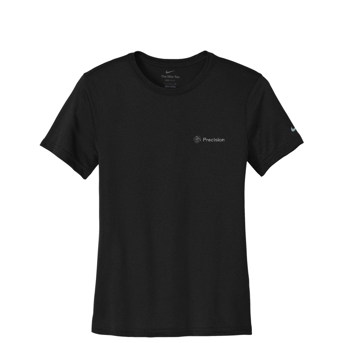 Nike Women's Swoosh Sleeve rLegend Tee — Black