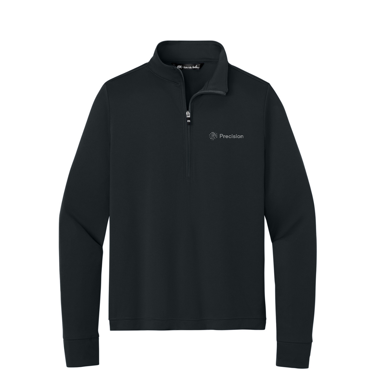 TravisMathew Women's Coto 1/2-Zip - Embroidered — Black