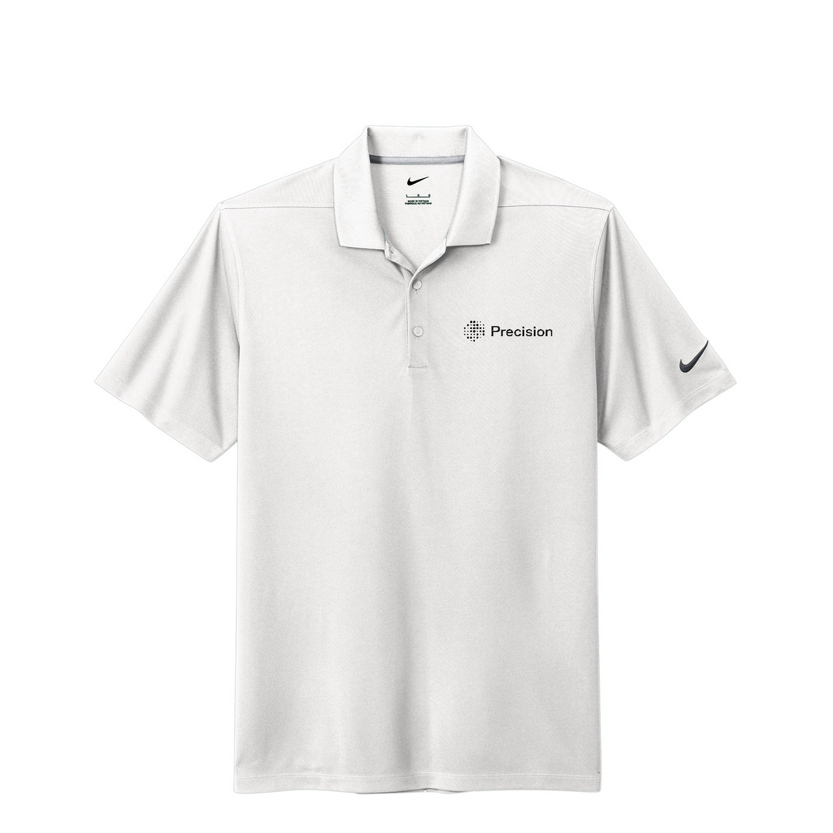 Nike Dri-FIT Micro Pique 2.0 Polo - Embroidered — White