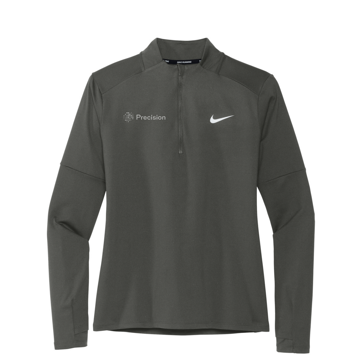 Nike Women's Dri-FIT Element 1/2-Zip Top - Embroidered — Anthracite