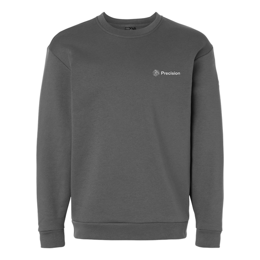 Adidas Men's Fleece Crewneck Sweatshirt - Embroidered