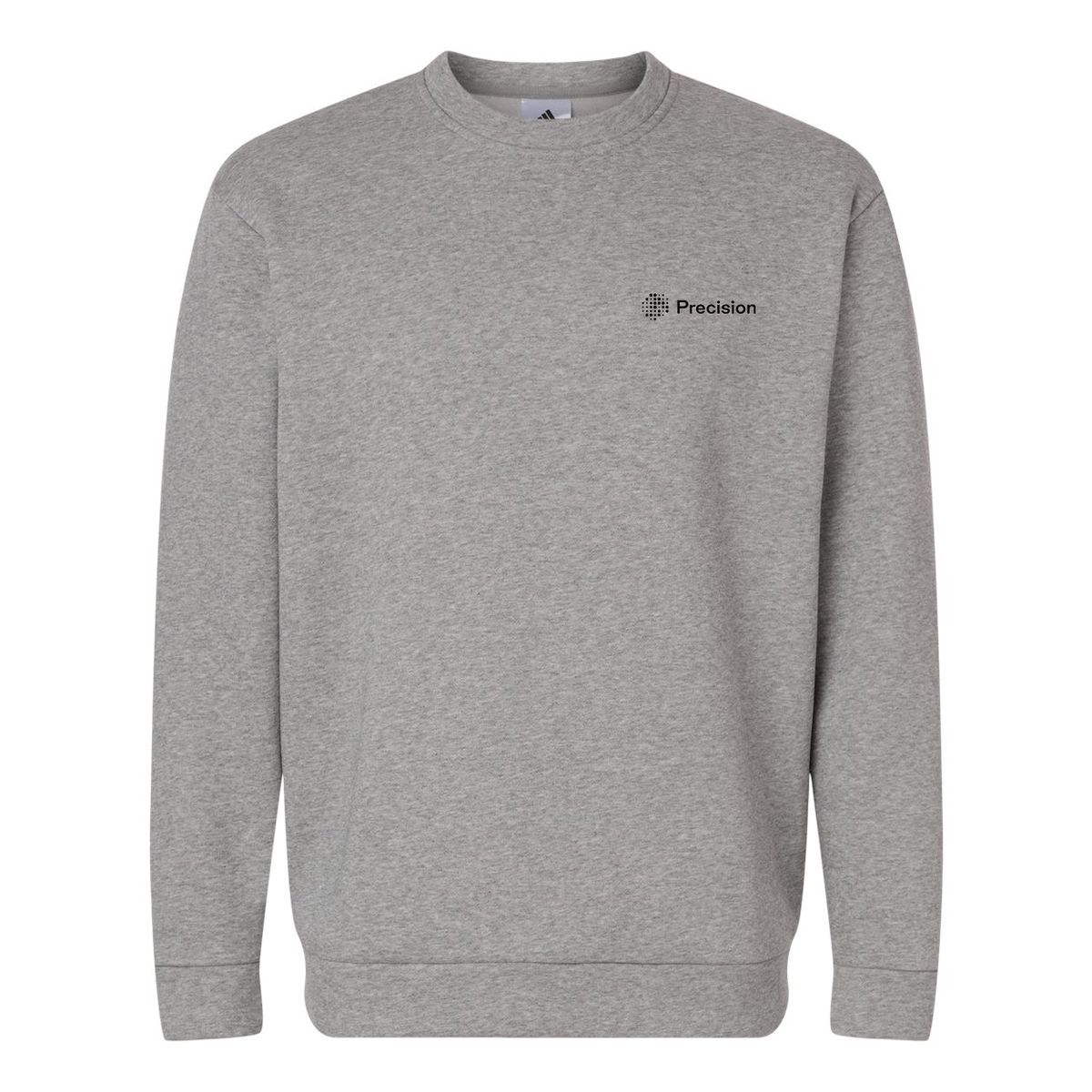 Adidas Men's Fleece Crewneck Sweatshirt - Embroidered