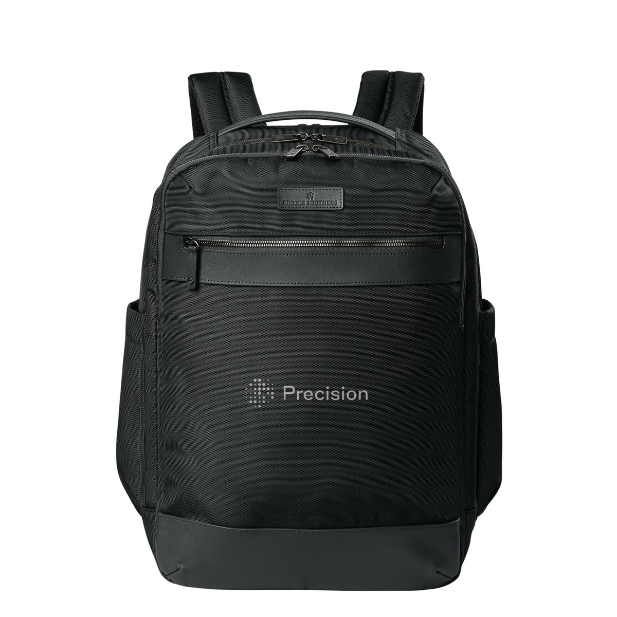 Brooks Brothers Oxford Backpack - Embroidered — Deep Black