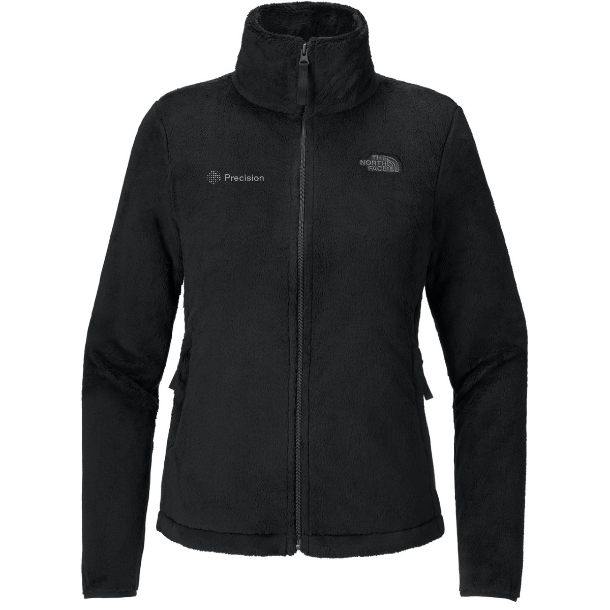 The North Face Women's Osito Fleece Jacket - Embroidered — TNF Black